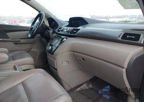 2014 Honda Odyssey Ex-L from USA, damaged, VIN 5FNRL5H62EB006525